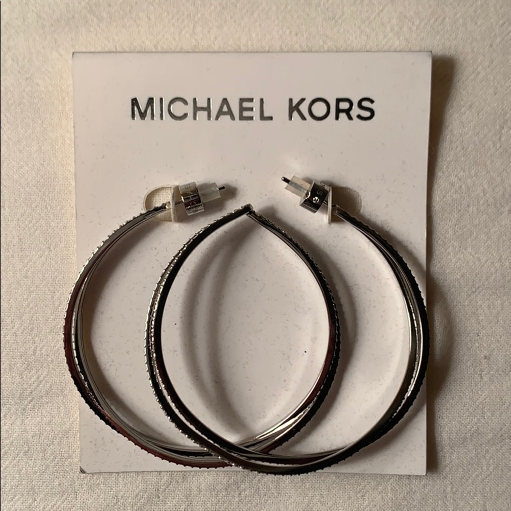 Michael Kors Hoop Earrings - NWOT